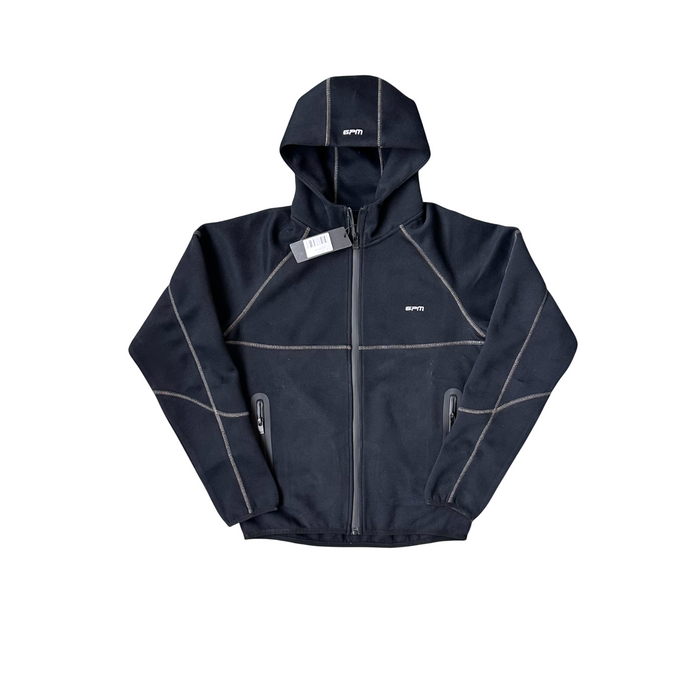 6PM Tech Zip Hoodie Black