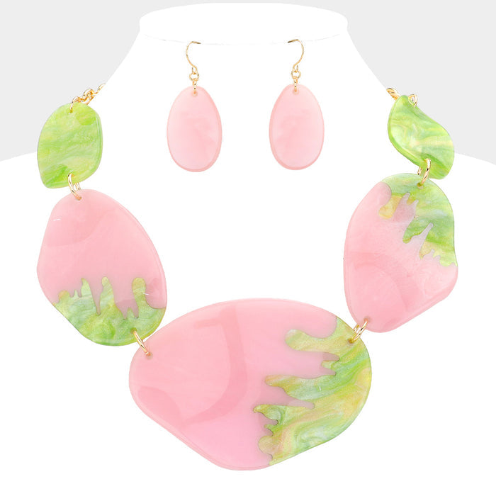 Pink/Green