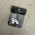 Abstract white wheels