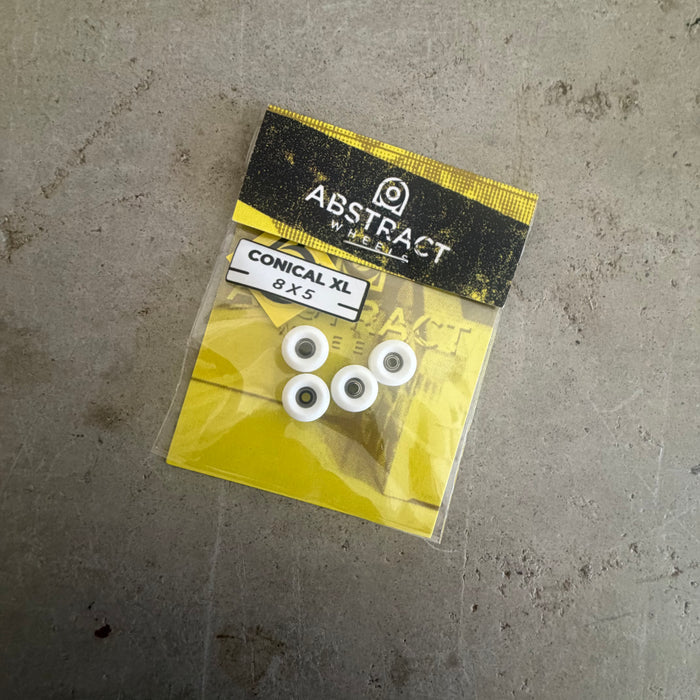 Abstract white wheels