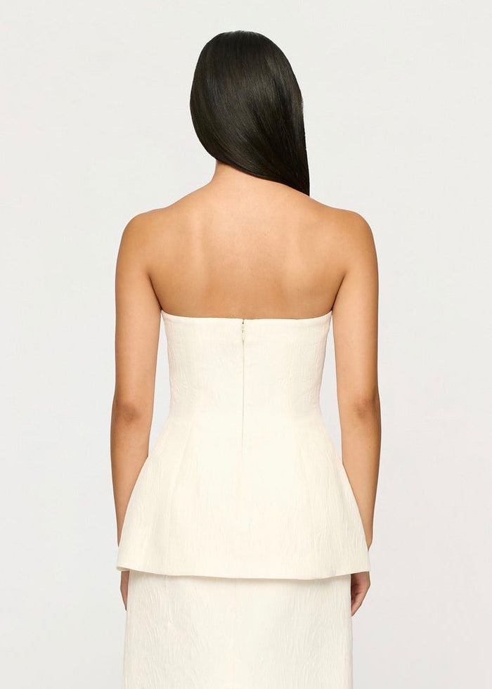 Albedo Top (Vanilla Jacquard)
