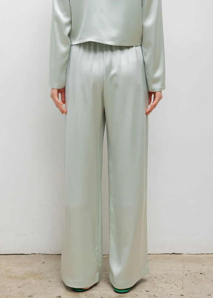 Barb Wide Leg Pants (Watercress)