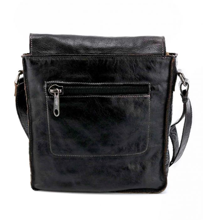 Bed/Stu Venice Beach Black Rustic Crossbody