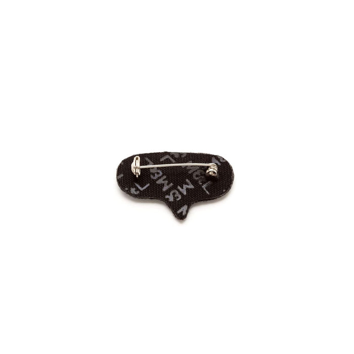 Blue Bisous Brooch