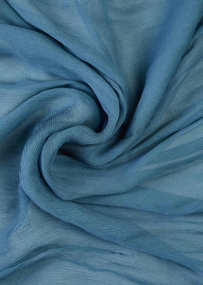Blue Mist Chiffon Silk HIjab