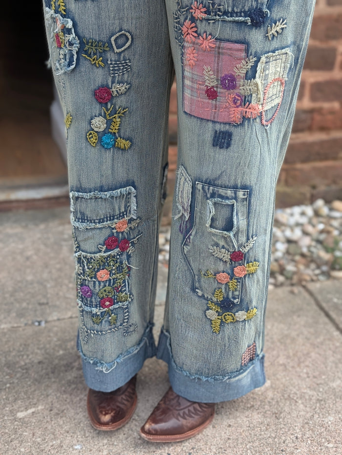 Bluevelvet Patchwork Jeans