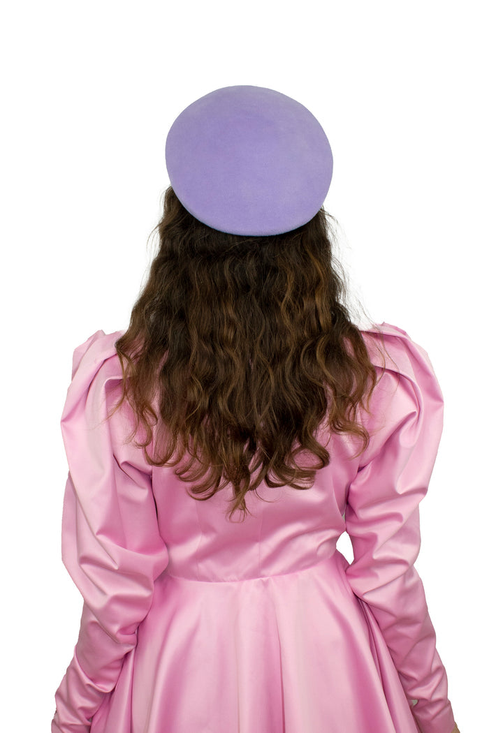 BONNIE BERET in AMETHYST