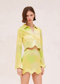 Brandy Top (Lime Waves)