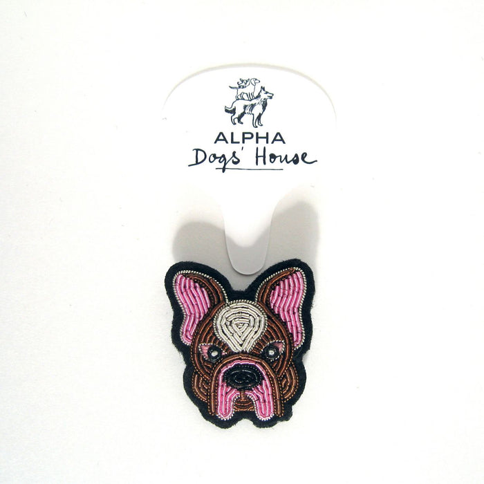 Bulldog Brooch