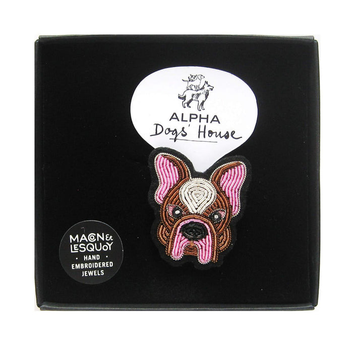 Bulldog Brooch