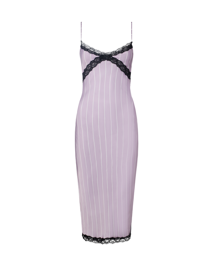 Lavender/White