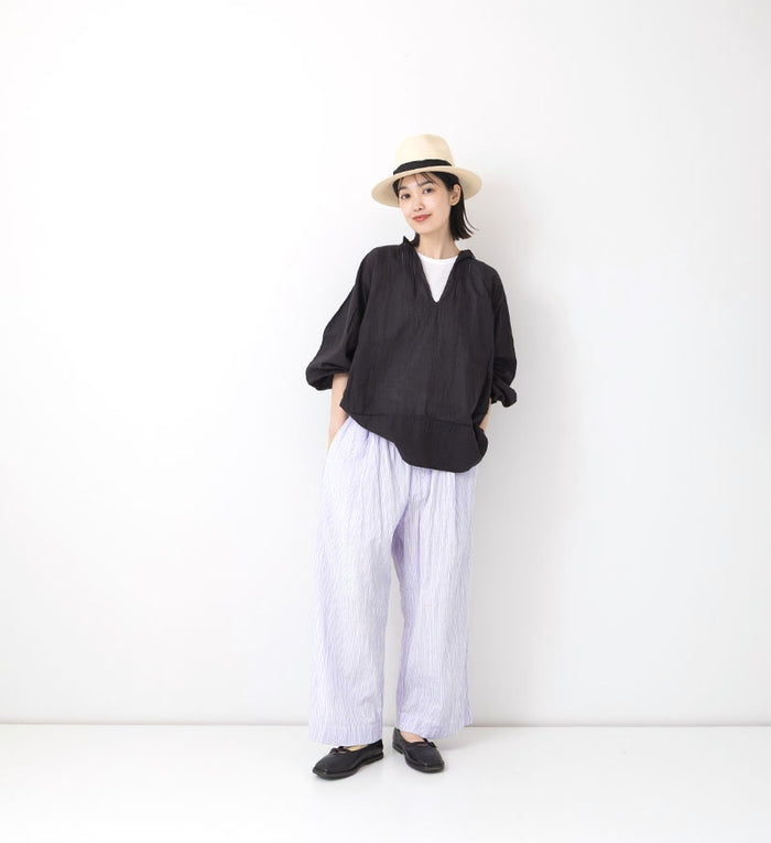 Candy Stripe Pants in Light Lilac VC2721