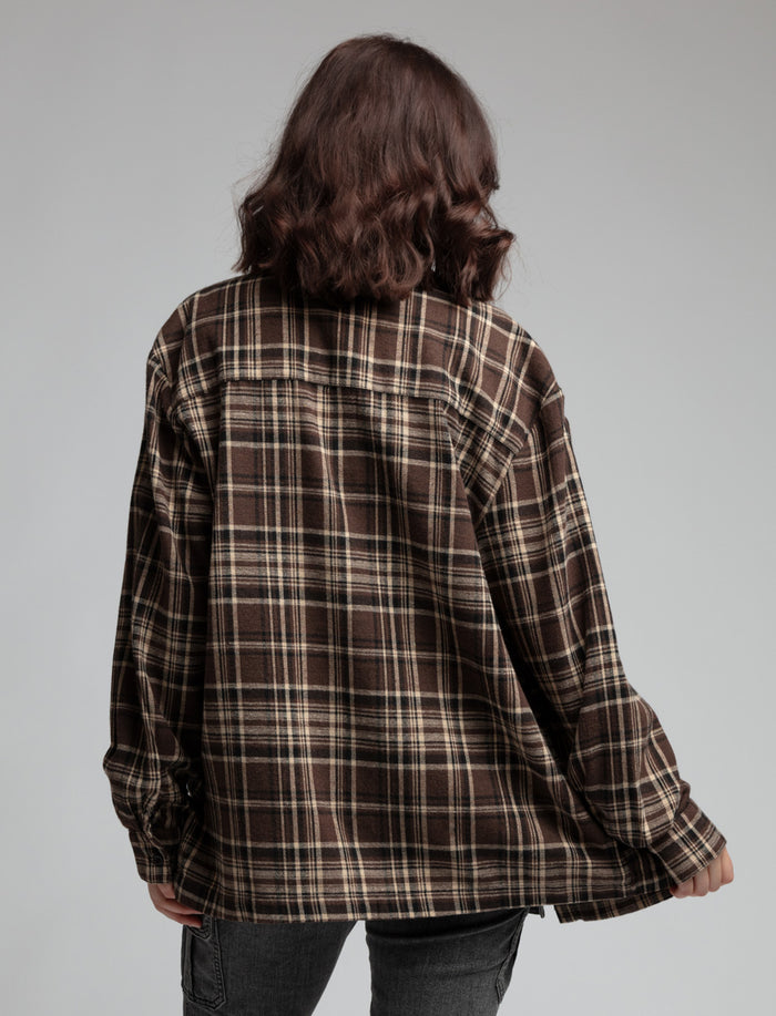 Chemise à carreaux