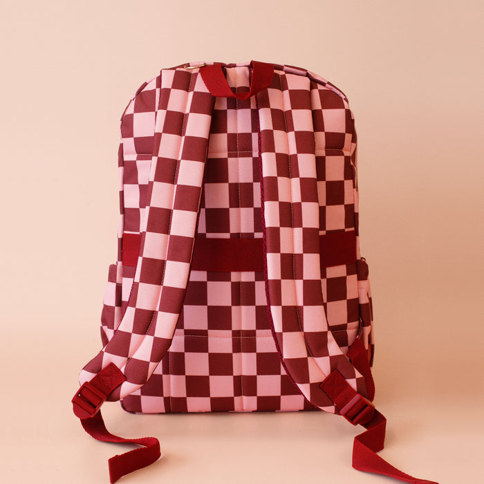 Cherry Check Junior Backpack - Medium 20L