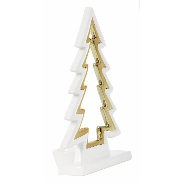 Christmas Tree Tealight Candle Holder Home Xmas Decoration 15cm