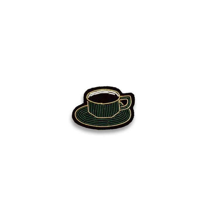 Coffee Brooch