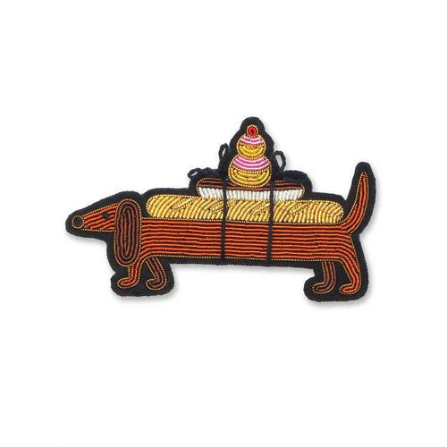 Dachshund Gourmand Brooch