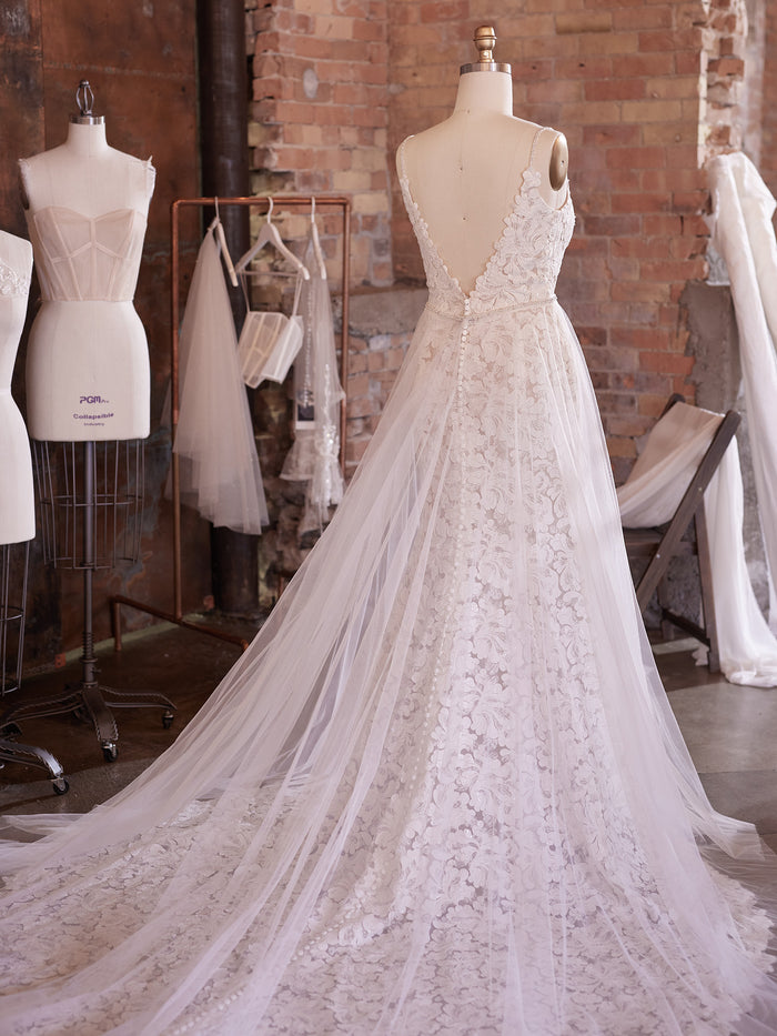 Dasha Detachable Overskirt by Sottero & Midgley, 16