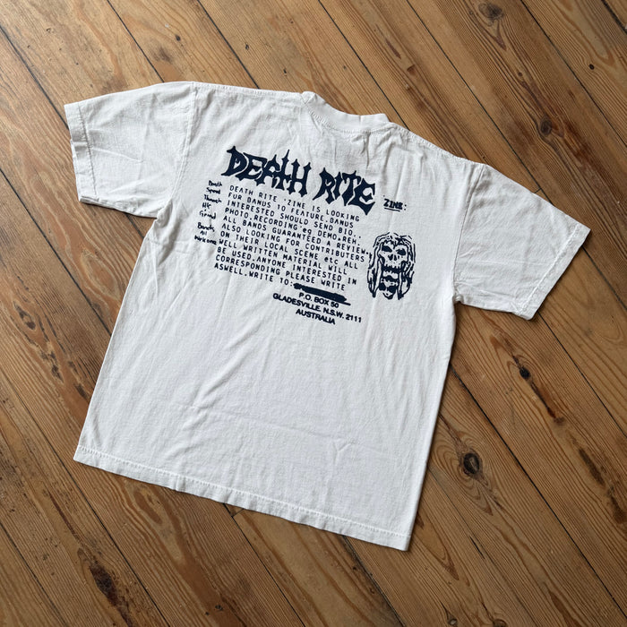 Death Rite tee white