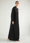 Denim Stitch Maxi Dress