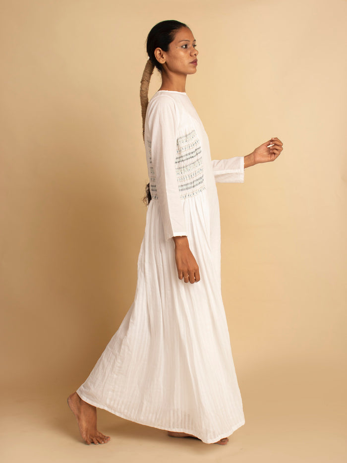 Diba Dress - White - OurDve