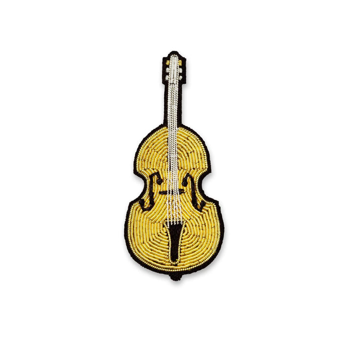 Double Bass Brooch