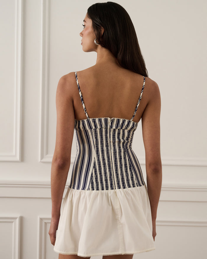 Navy/Ivory