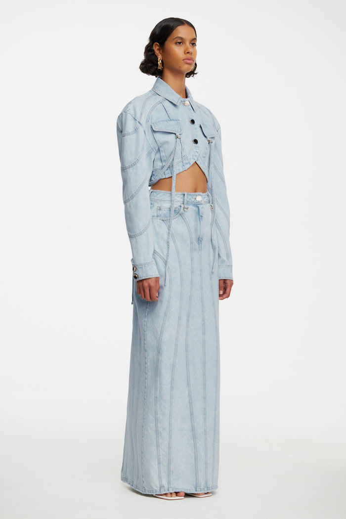 ACLER ONLINE AU EAGLETON MAXI SKIRT