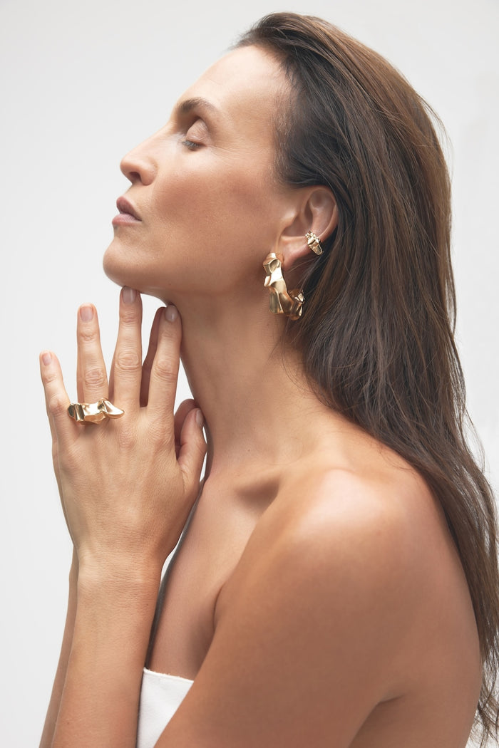 ACLER ONLINE AU ELFORD EAR CUFFS AJ241012E-GOLD-GOL-OS