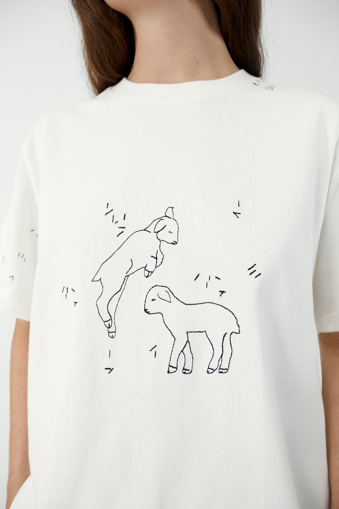 EMBROIDERED CORDERA T-SHIRT 262045-W-U