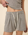 EMMA WAFFLE SHORTS HTR. GREY