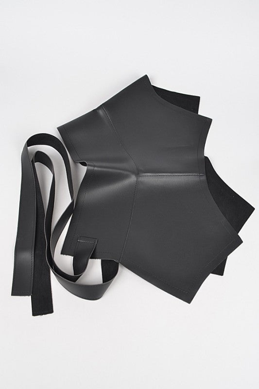 Faux Leather Plus Size Skirt Belt