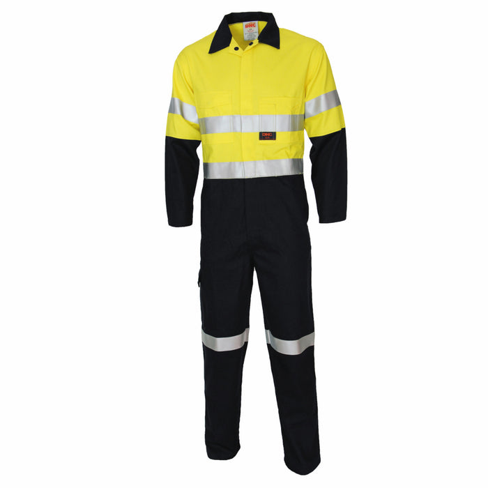 Flame Retardant 2 Tone Coverall With Tape 3426