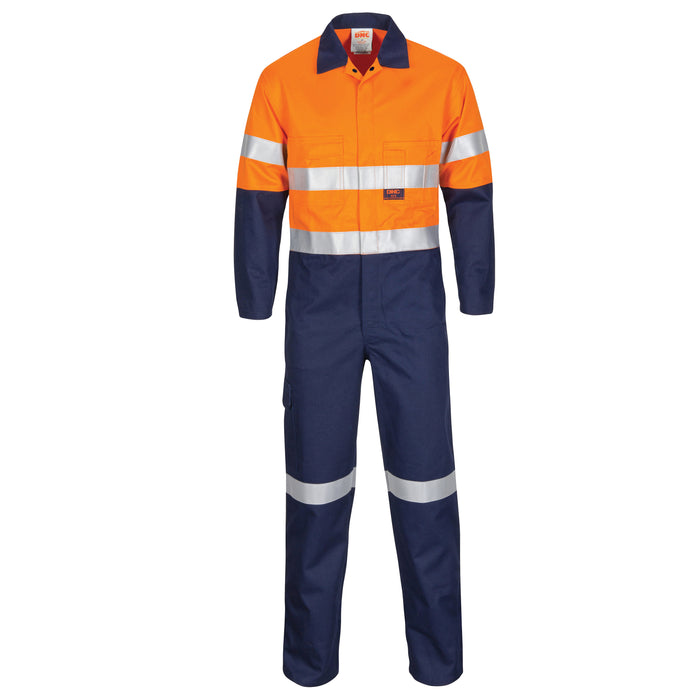 Flame Retardant 2 Tone Coverall With Tape 3426