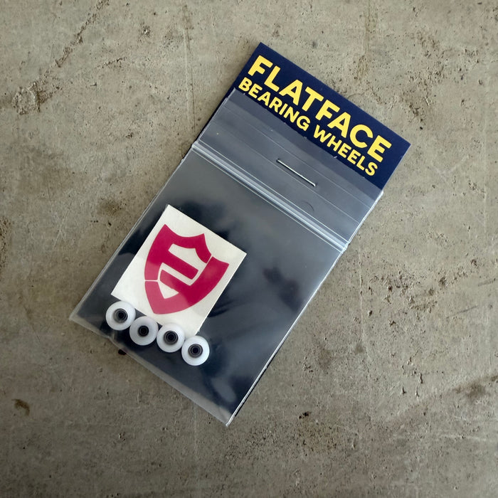 FlatFace G4-D White Wheels