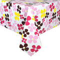 Floral Designs Large Tablecloth Wipe Clean PVC Vinyl Table Cover Multicolour Flowers