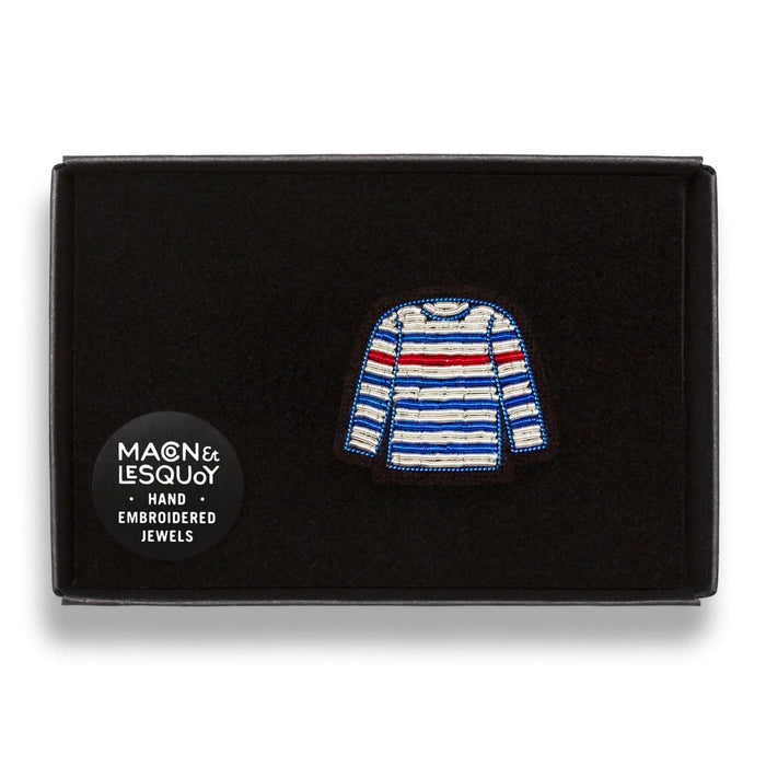 Frenchy T-Shirt Brooch