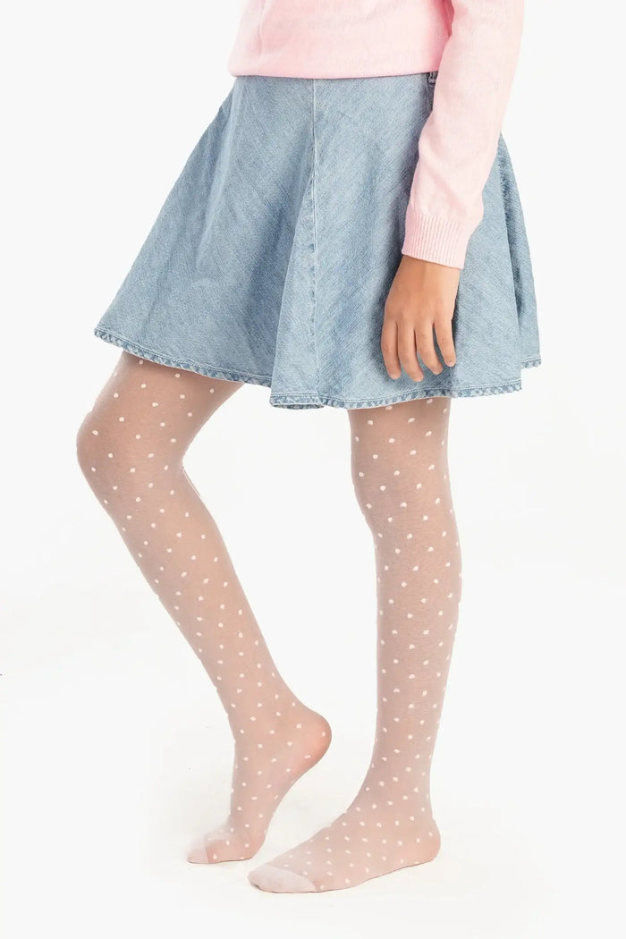 Girly Dotted Pantyhose
