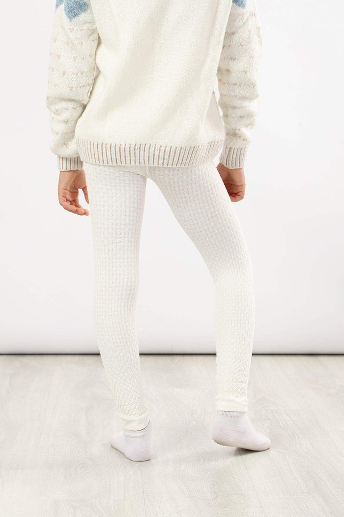 Girly Warm Pattern Legging - Carina - كارينا