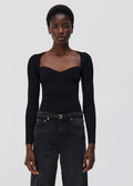 Giuliana Sweetheart Top (Black)