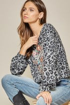 Gypsy Soule Leopard Top