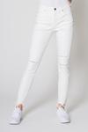 High Rise Gisele Skinny Jeans~Optic White