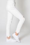 High Rise Gisele Skinny Jeans~Optic White