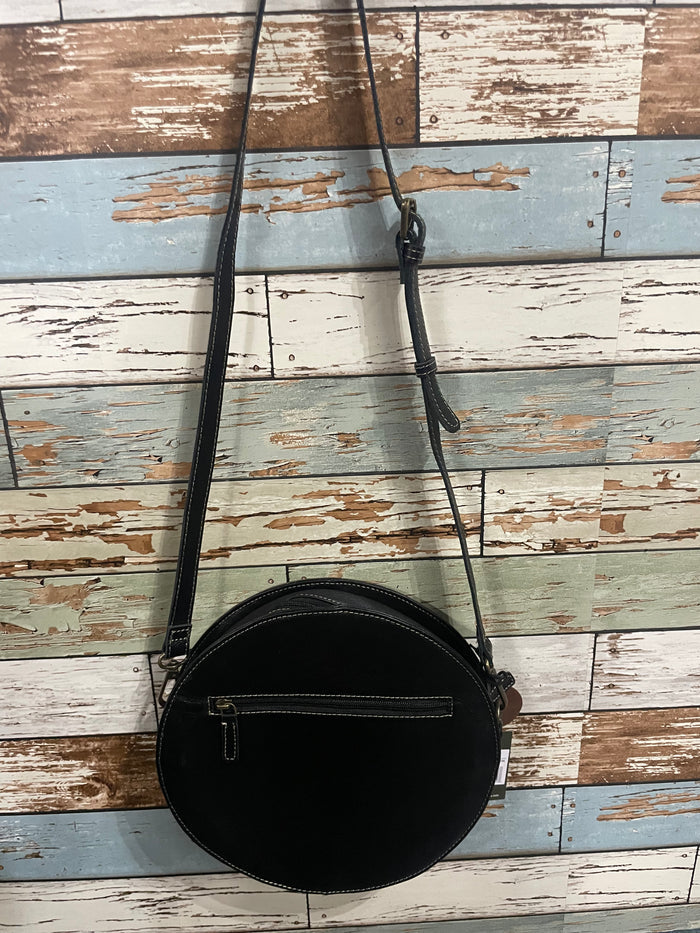 Flax Blossom Round Bag