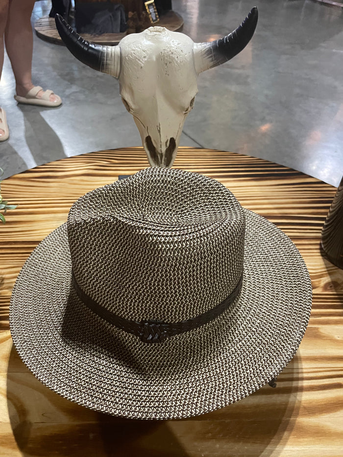 Coffee bean Panama hat