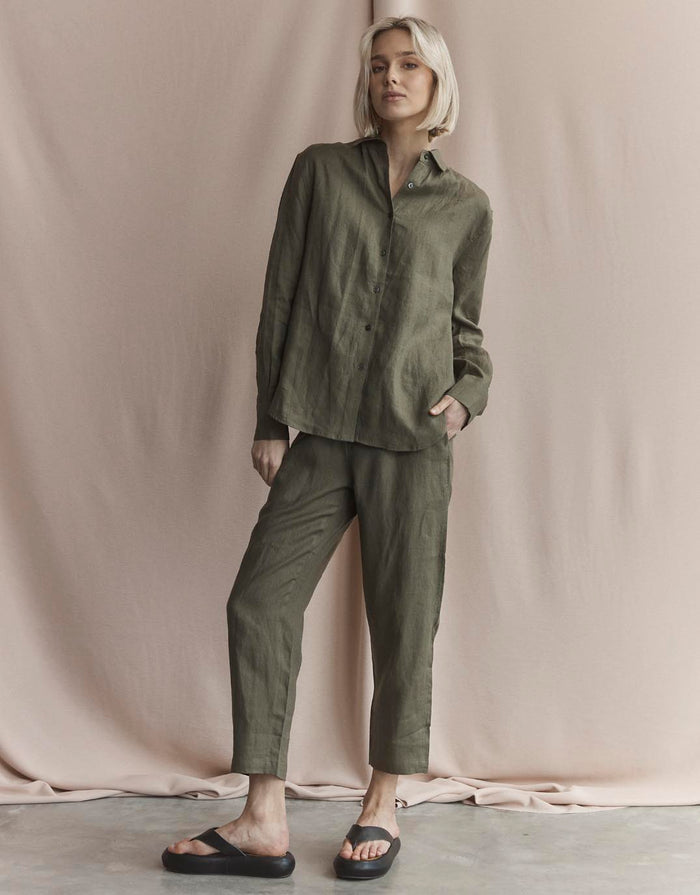 white-ftl-katie-linen-shirt-khaki-womens-clothing