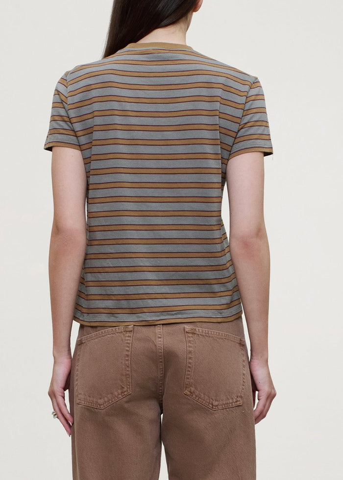 Kenzie Tshirt (Mist Stripe)