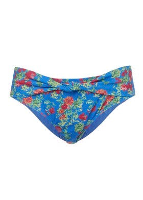 Kianna Bikini Bottom (Royal Blue Summer Combo)