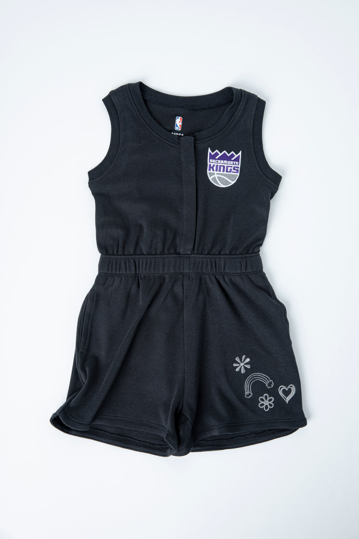 Kids Super Girl Placket Romper