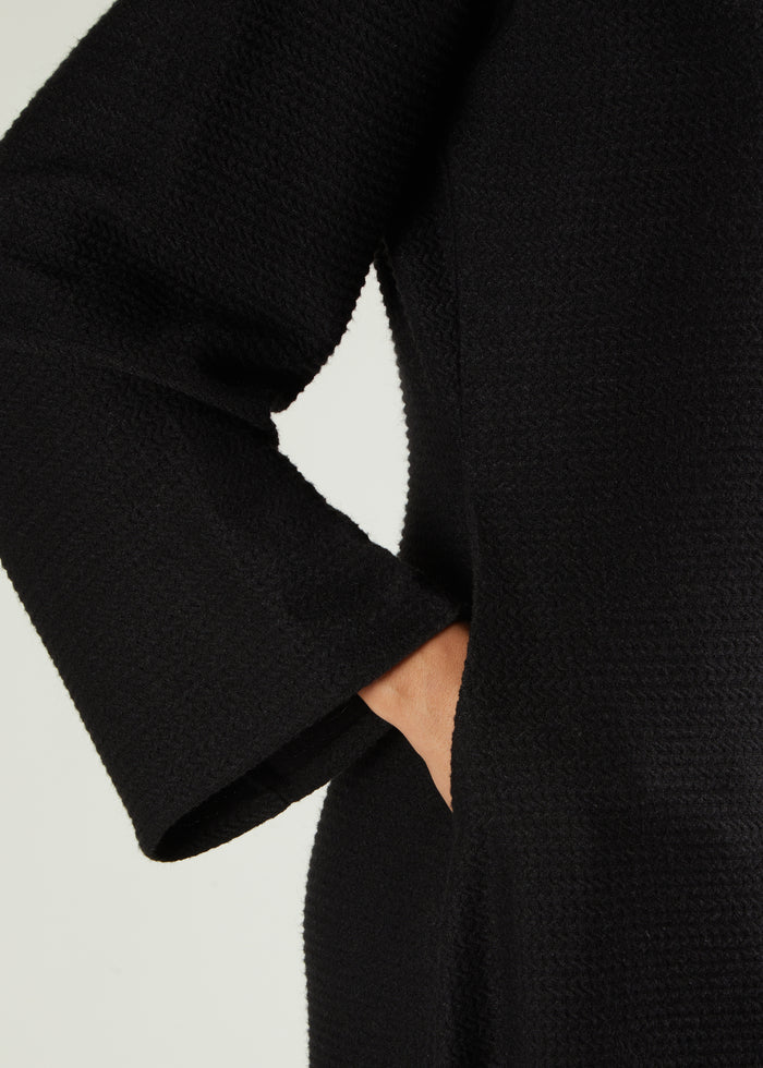 Knitted Abaya Black - Final Sale